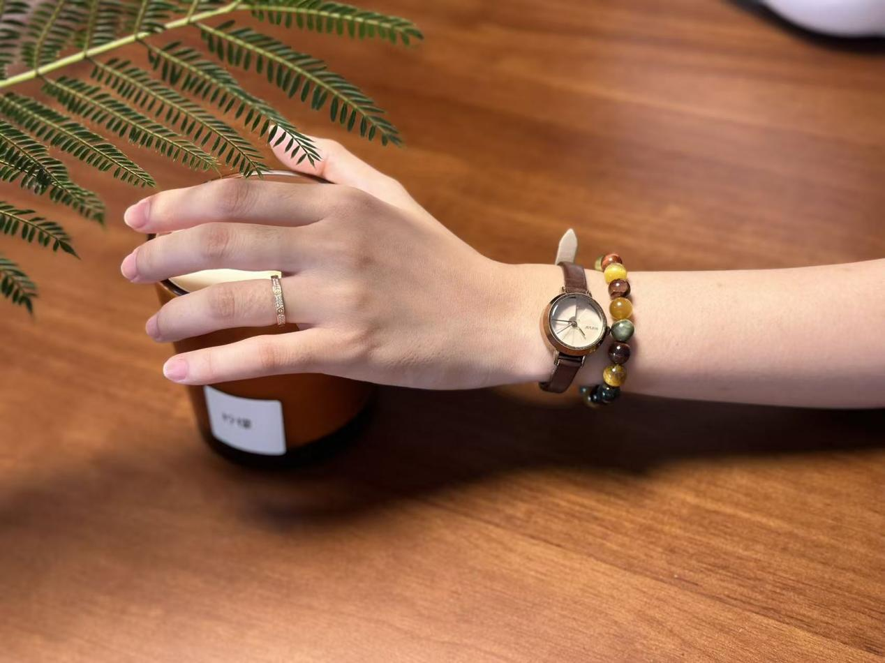 Citrine and Tigers Eye Combination Bracelet for Wealth and Confidence